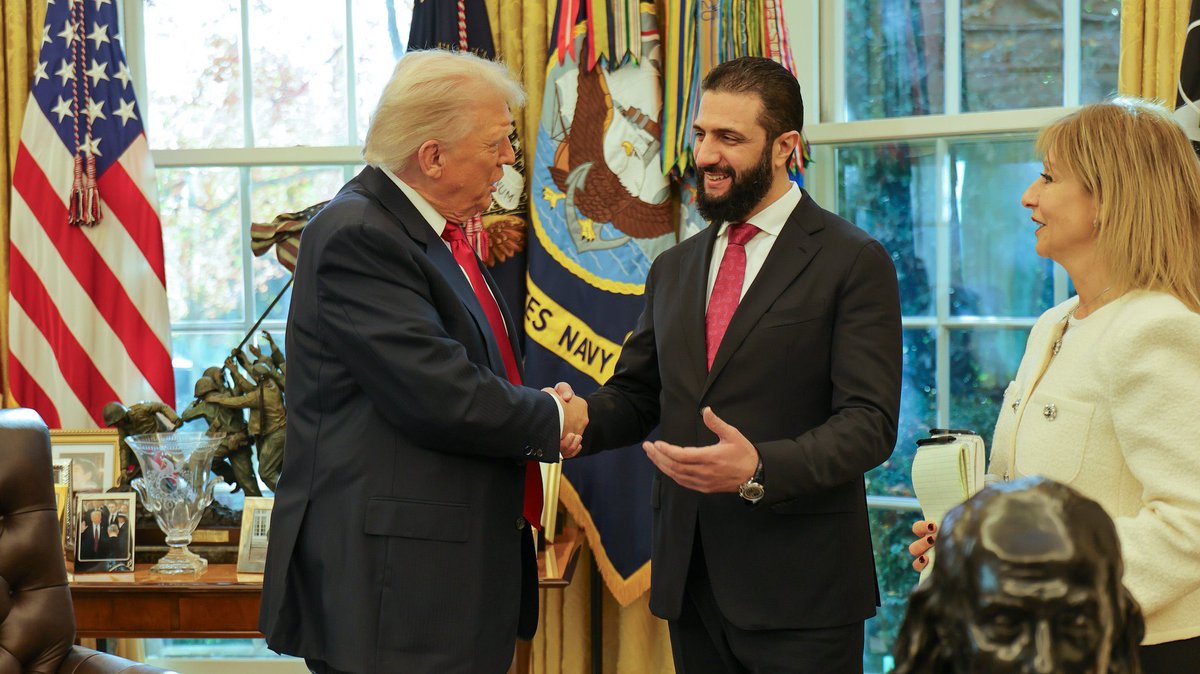 Trump ve Şara Görüştü