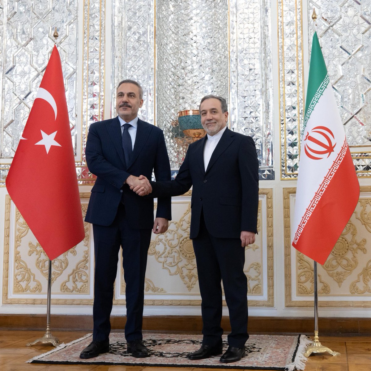 Dışişleri Bakanı Hakan Fidan, Tahran'da İranlı Mevkidaşı ile Görüştü