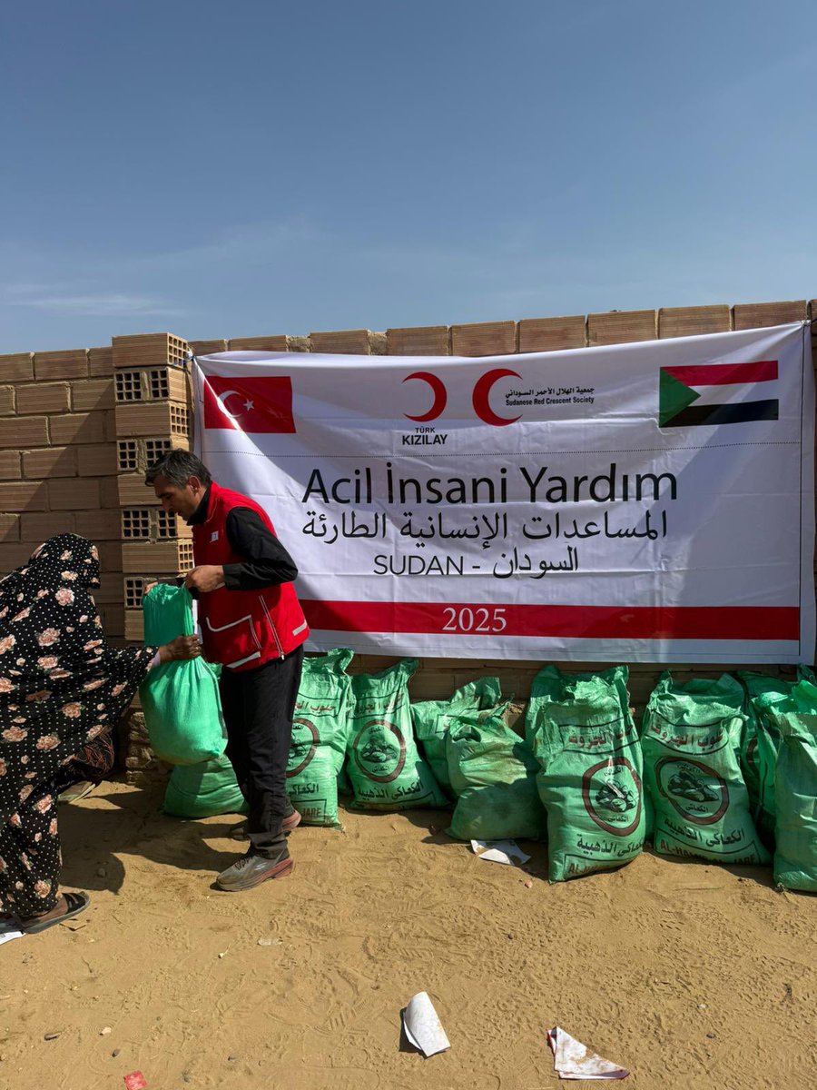Türk Kızılay, Sudan Halkına İnsani Yardım Ulaştırıyor