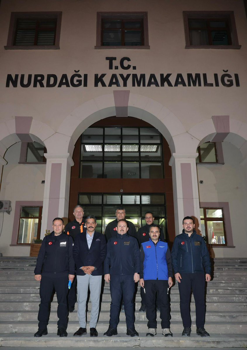 AFAD Başkanı Pehlivan, Nurdağı'nda Deprem Sonrası Çalışmaları Yerinde İnceledi
