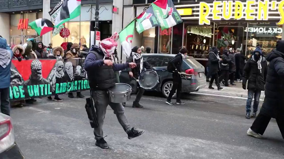 Kanada'da Filistin'le Dayanışma Gösterisi: Binlerce Kişi Sokağa Çıktı