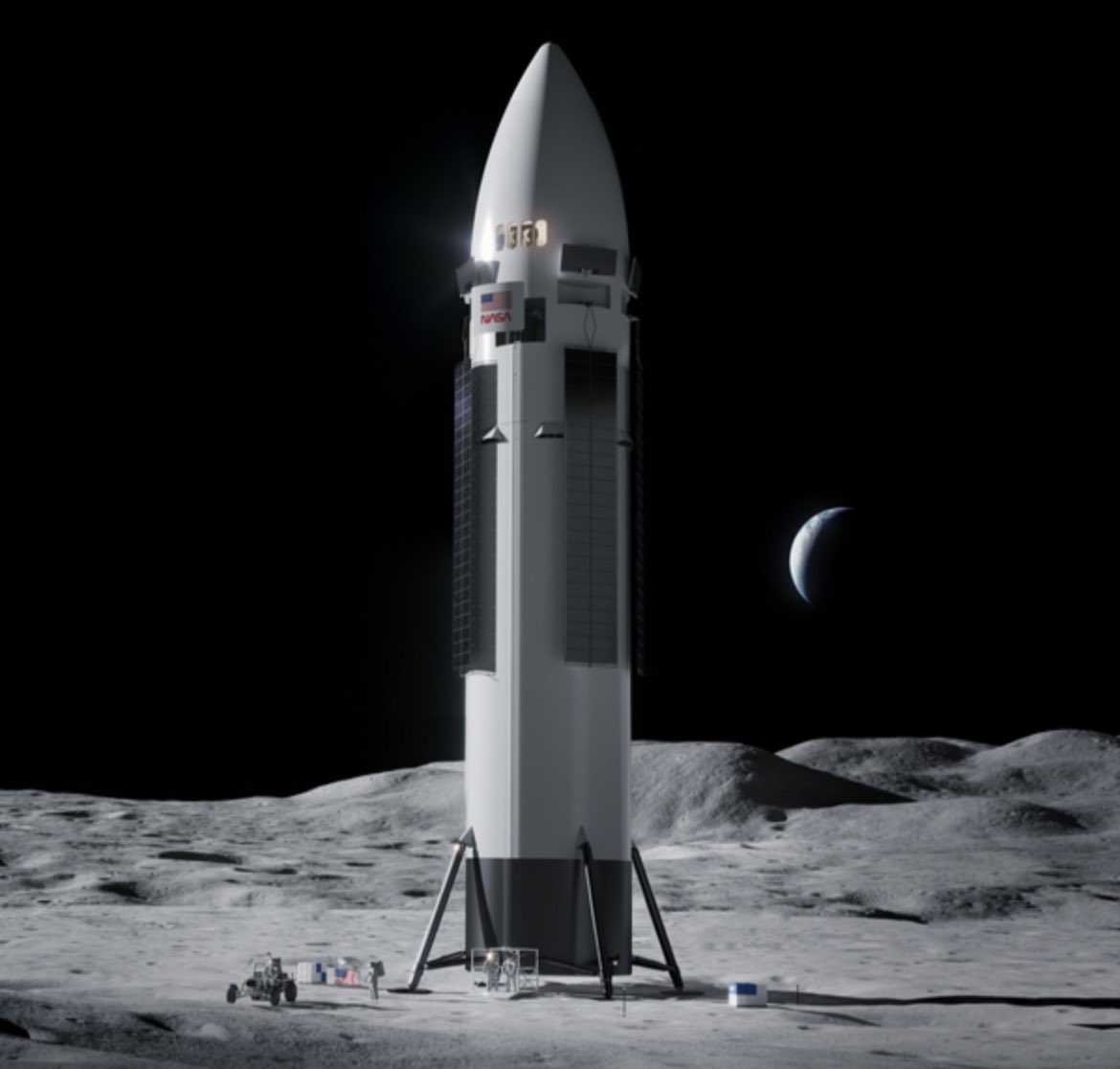 SpaceX Mars Görevlerini Erteledi: Ay Öncelik Kazandı