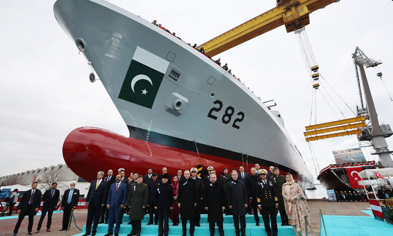 Pakistan MİLGEM Projesi'nin İkinci Gemisi KHAIBAR Deniz Kabul Testlerine Başladı