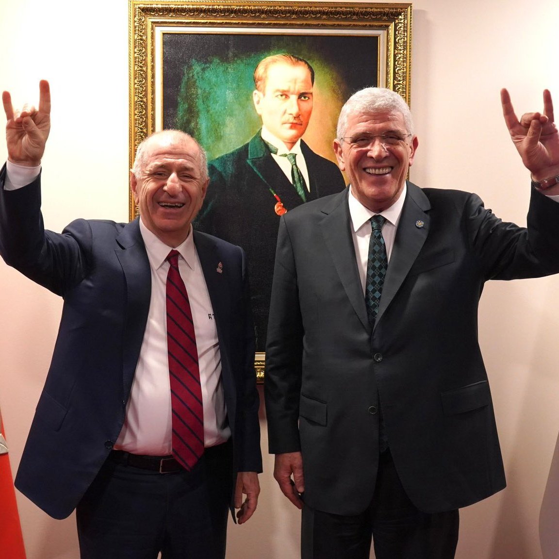 Ümit Özdağ ve Müsavat Dervişoğlu'ndan Ortak Hareket Açıklaması