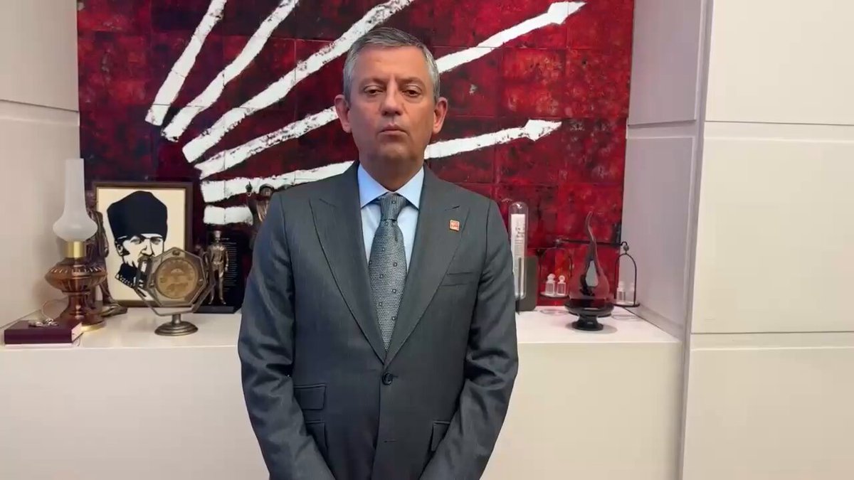CHP Genel Başkanı Özel'den Avukat Pehlivan'ın Tutuklanmasına Tepki
