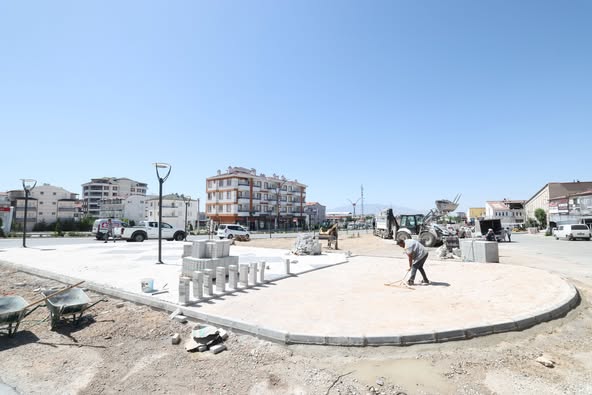 Karaman Belediyesi Atıl Alanı Yeşil Alana Dönüştürüyor