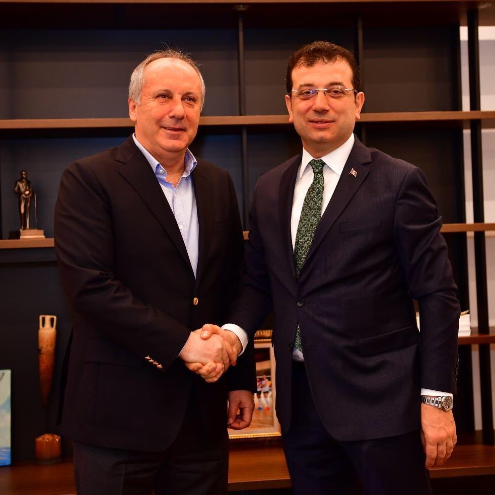 Muharrem İnce, Ekrem İmamoğlu'nu Silivri'de Ziyaret Etti
