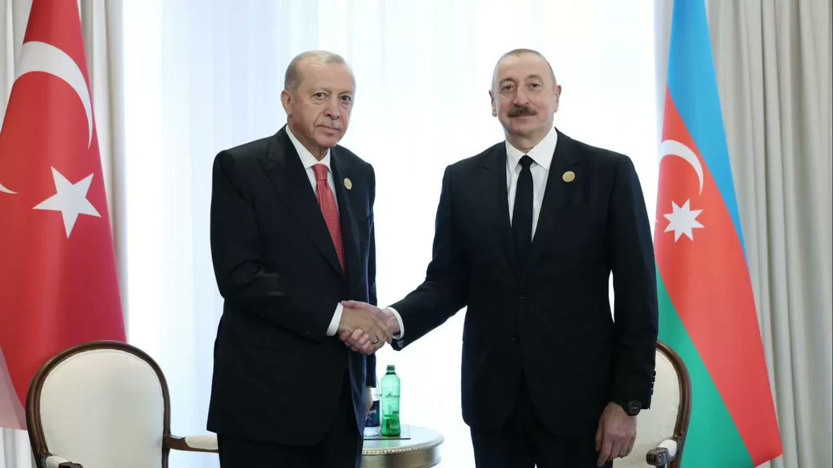 Cumhurbaşkanı Erdoğan ve Aliyev Arasında Bölgesel Güvenlik Görüşmesi