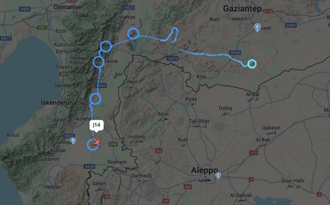 TSK SİHA'ları Suriye Sınırında Devriye Görevine Başladı