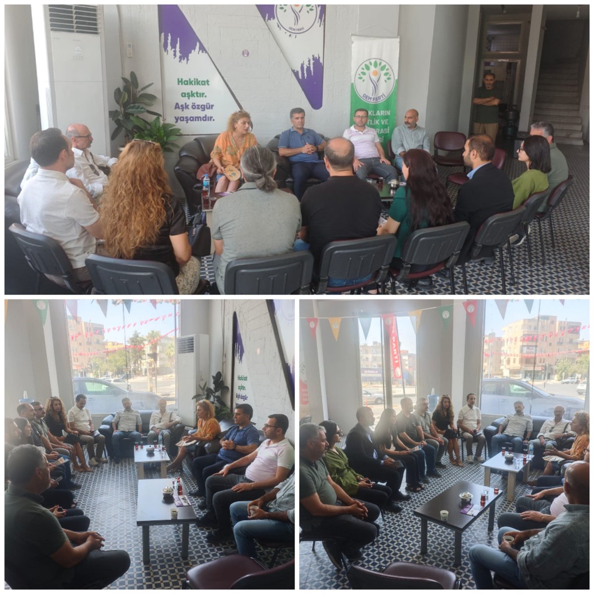 KESK Heyeti Urfa'da Emekçilerle TİS Çalışmaları Yürüttü