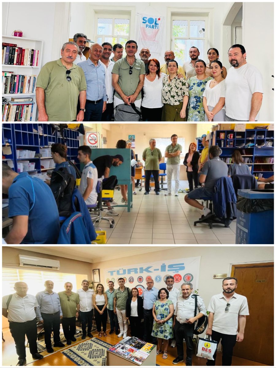 KESK Heyeti İzmir'de Toplu Sözleşme Çalışmaları Yürüttü