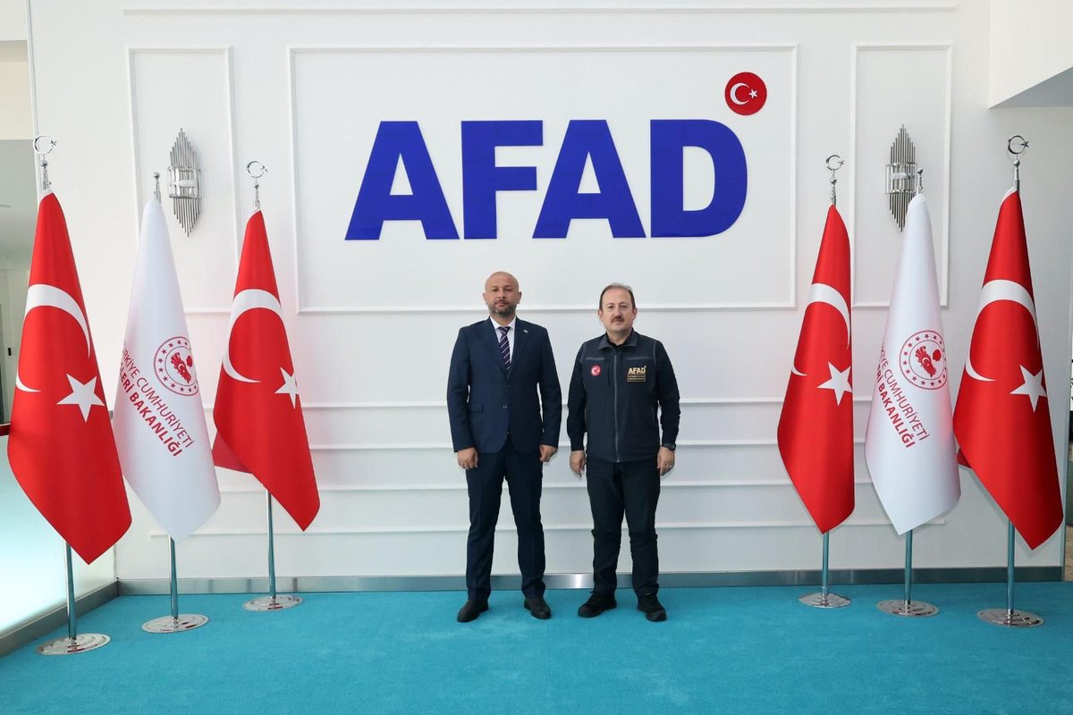 Suriye Acil Durum Bakanı, AFAD Başkanı'nı Ankara'da Ziyaret Etti