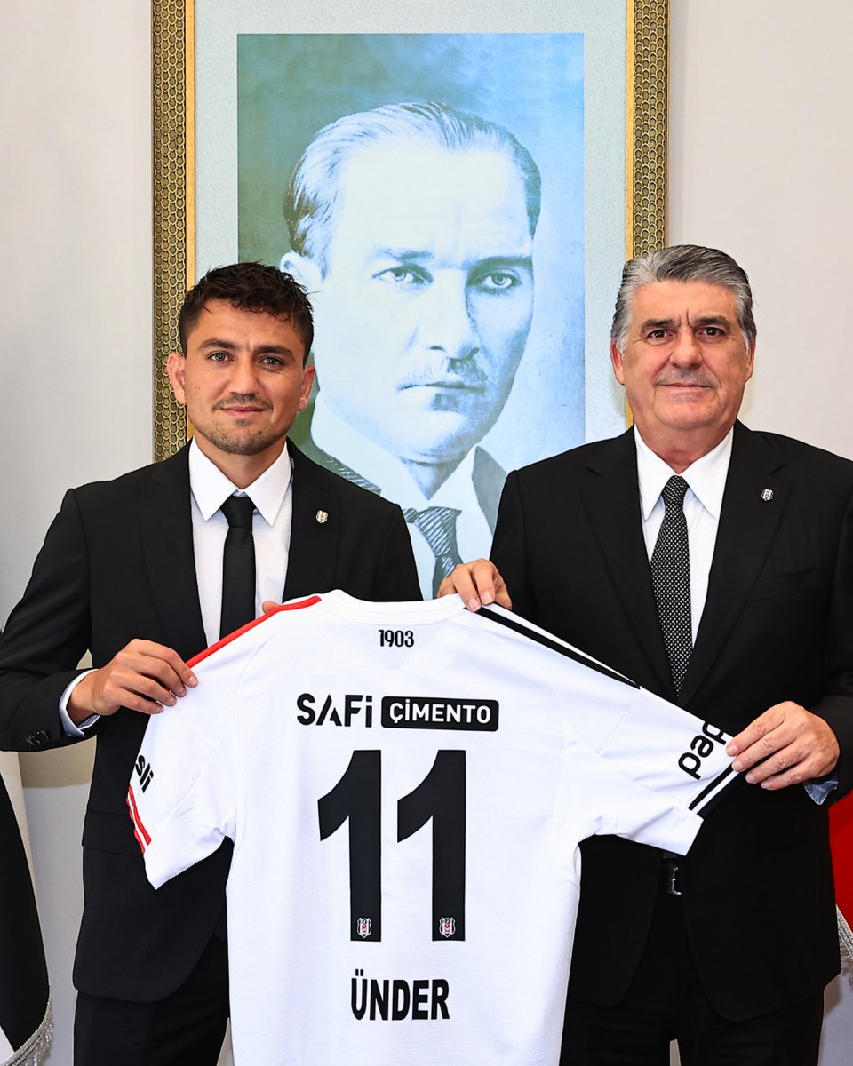 Beşiktaş'ta Cengiz Ünder Forması Belli Oldu