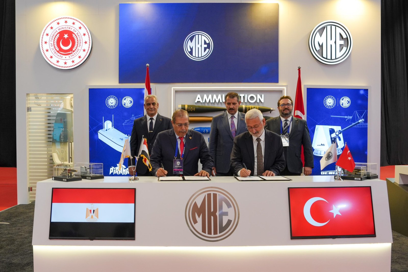 Bosna-Hersek’te İlk Savunma Fuarında İlk İmza MKE’den: Mısır’la İş Birliği Mutabakatı