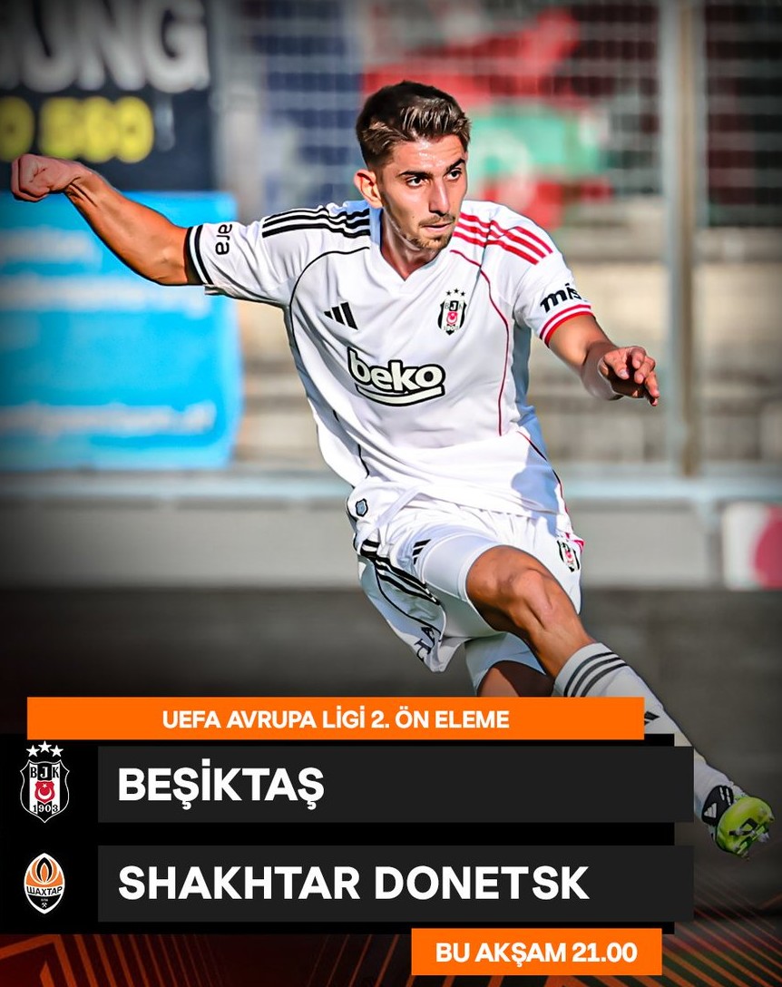 Beşiktaş, UEFA Avrupa Ligi'nde Shakhtar Donetsk'i Ağırlıyor