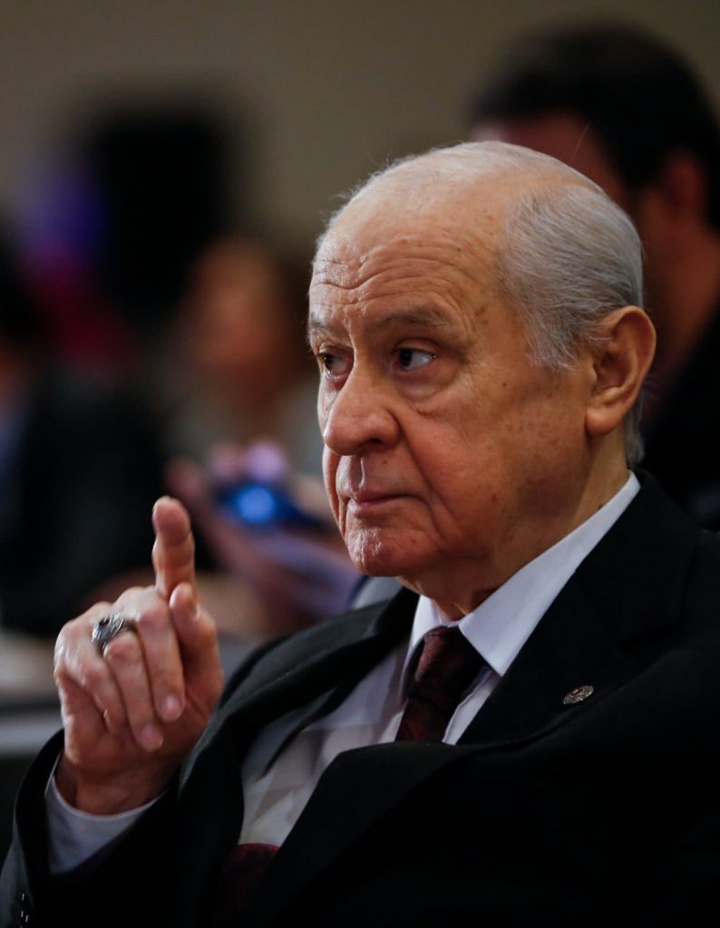 MHP Genel Başkanı Devlet Bahçeli 