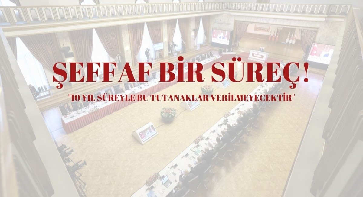 Komisyon Görüşmeleri 10 Yıl Boyunca Gizli Tutulacak!