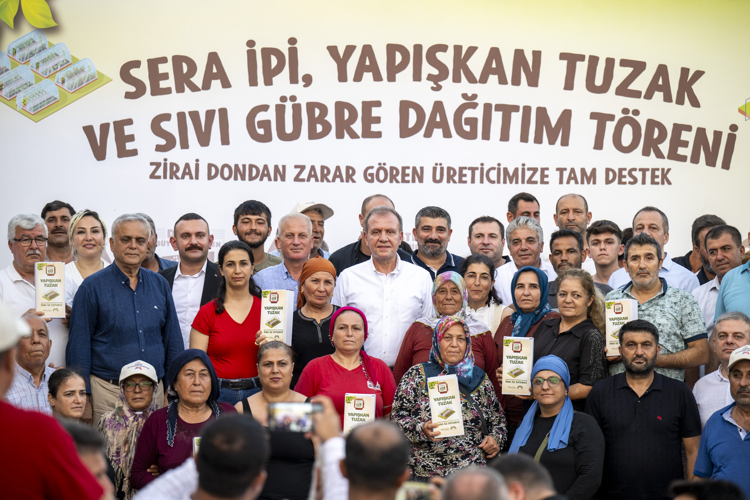 Mersin Büyükşehir'den Çiftçilere Destek: Akdeniz Bölgesi Üretimi Canlandırılıyor