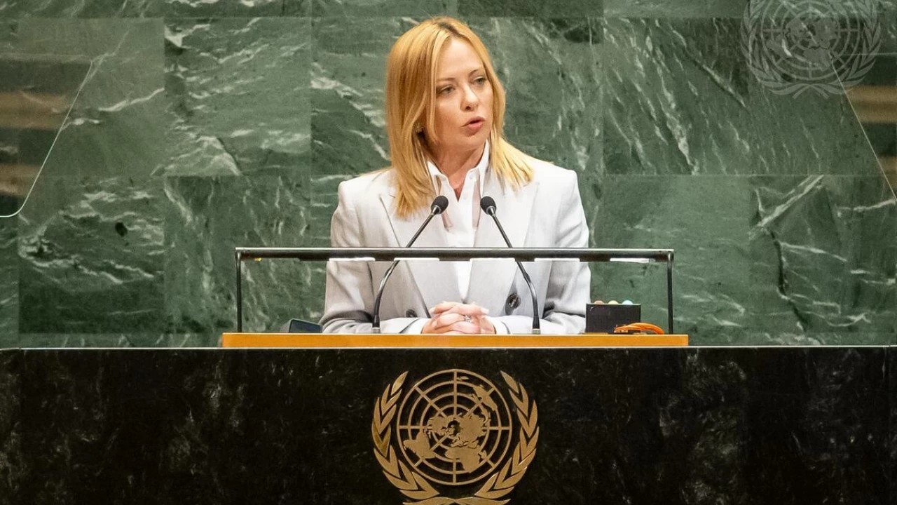 Meloni: Filistin Devleti'nin Kuruluşuna Engel Olmak Hakkımız Değil!