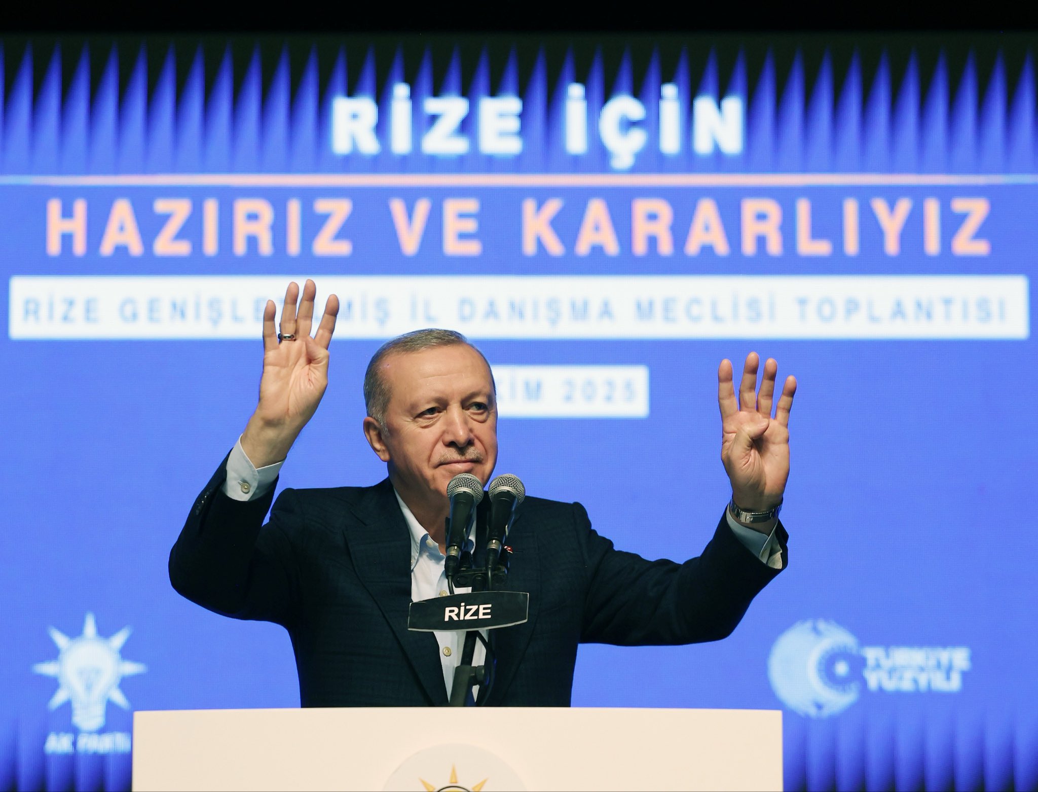 Erdoğan Rize'de Konuştu: 
