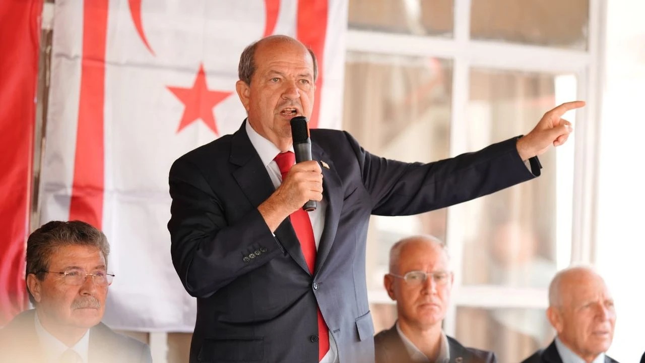 KKTC Cumhurbaşkanı Tatar: 'Kime Hizmet Ettiklerini Bilmeyenler Yok Olmaya Mahkumdur!'