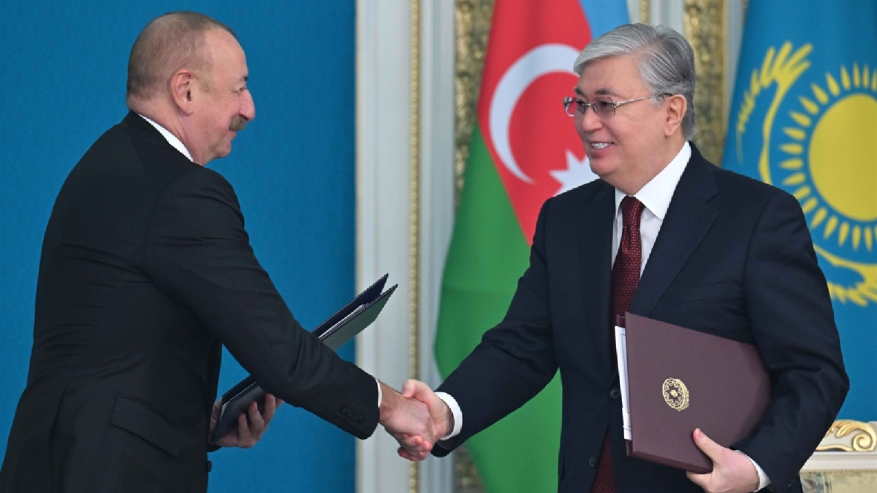 Kazakistan ve Azerbaycan 15 Maddelik İş Birliği Anlaşması İmzaladı
