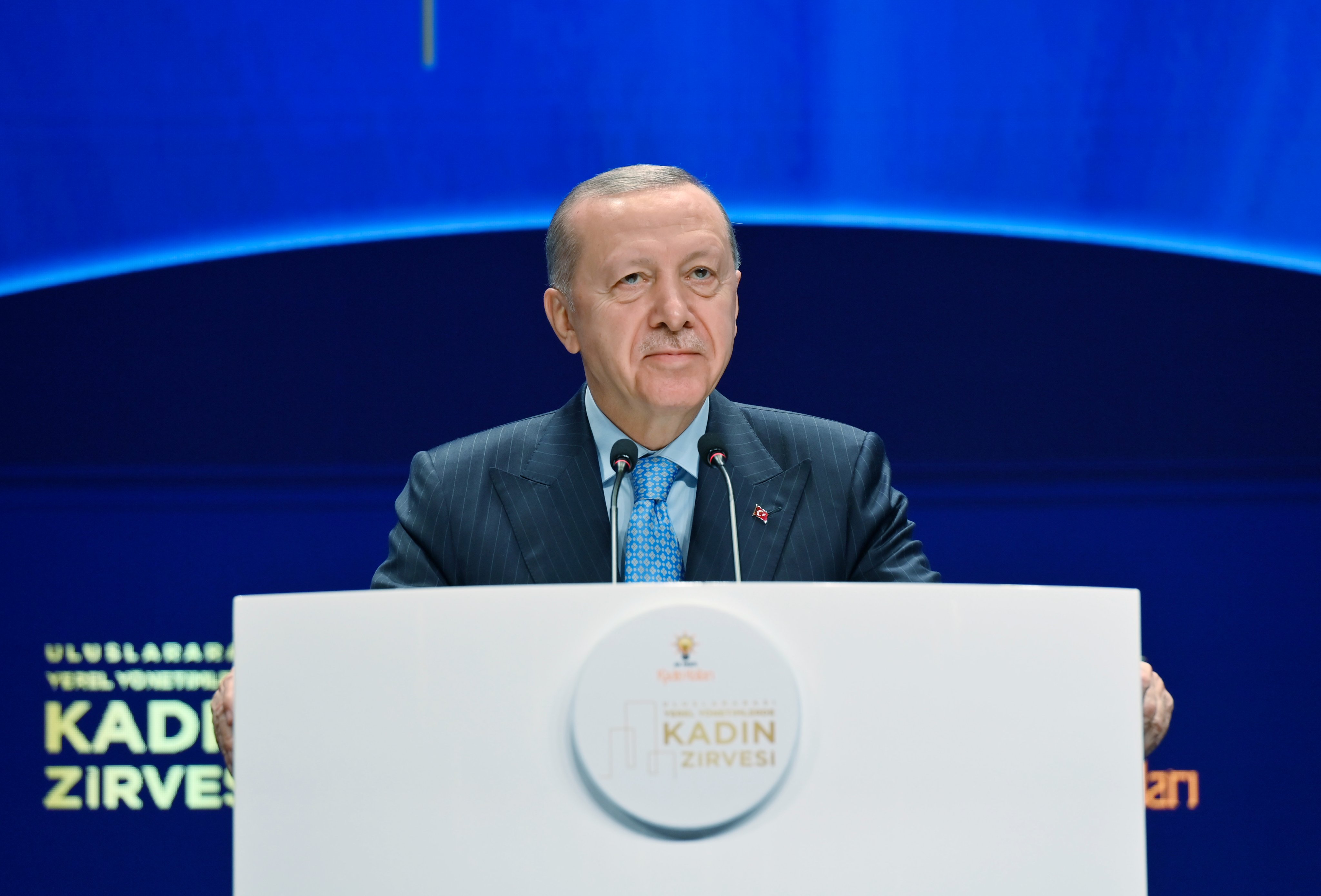 Erdoğan'dan Yerel Yönetimlerde Hizmet ve Hesap Verebilirlik Vurgusu
