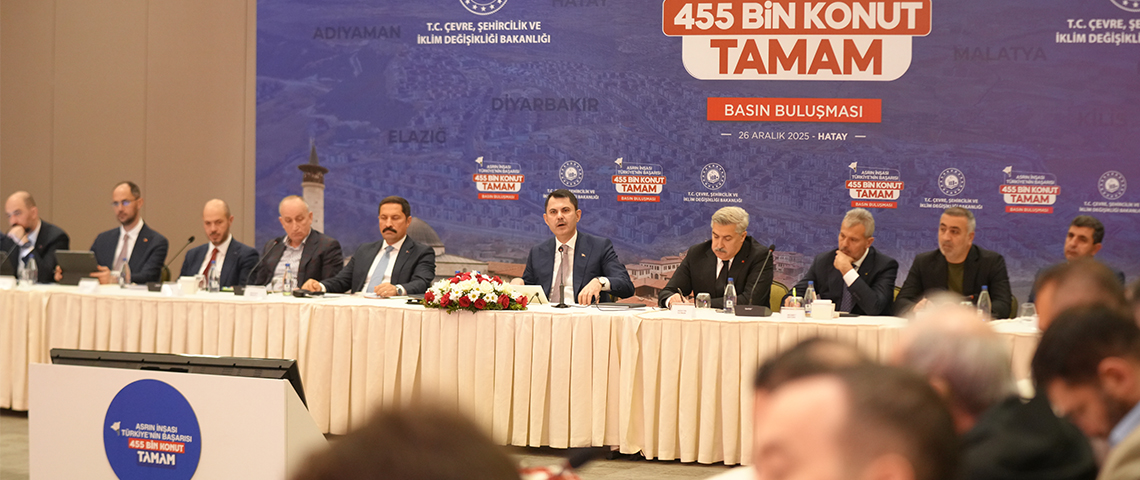 Bakan Kurum : 'Asrın İnşası Tamamlandı, 455 Bin Afet Konutu Yarın Teslim Ediliyor'