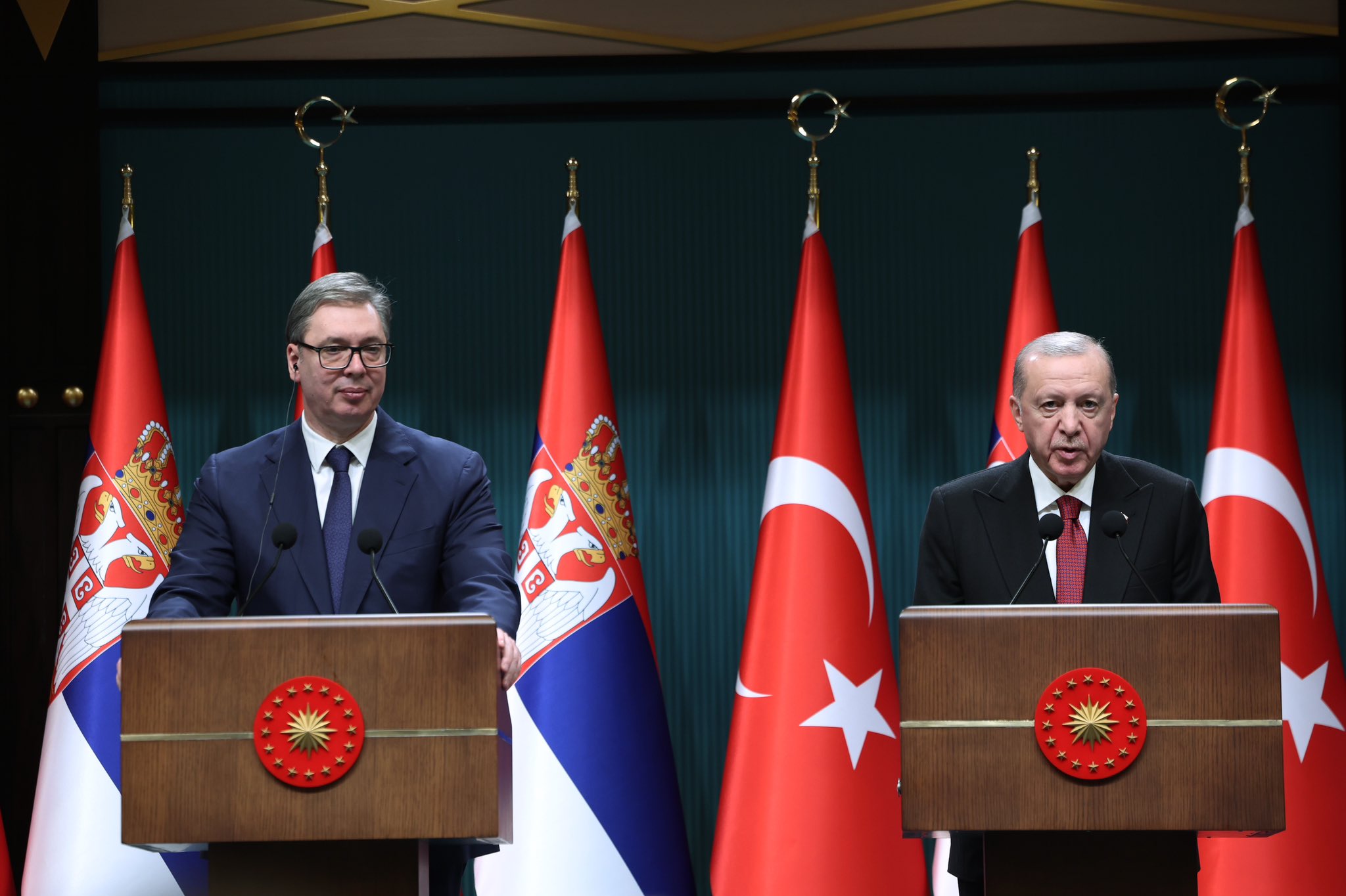 Erdoğan: 'Sırbistan ile Ticaret Hacmimiz 3,5 Milyar Dolar, Hedef 5 Milyar'
