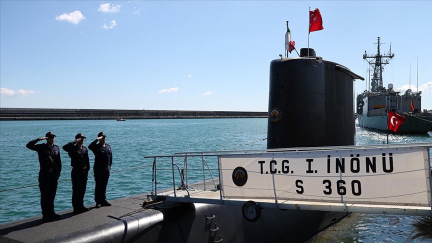 Türk Denizaltısı TCG İnönü, NATO'nun Büyük Tatbikatında Yer Alacak