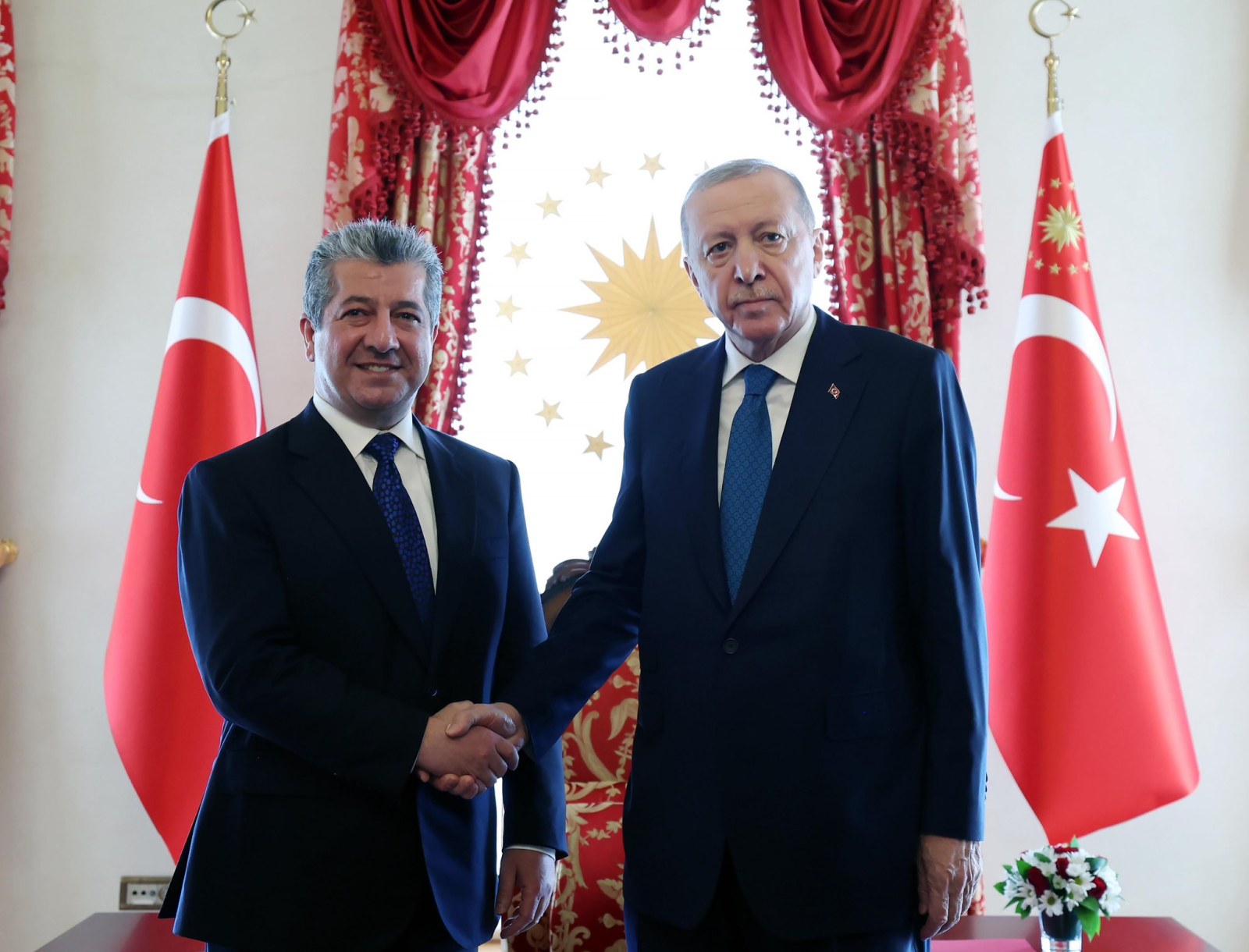 Erdoğan’dan Barzani Görüşmesinde Kritik Mesaj: 'Çatışmaların Bölgeye Yayılmasını İstemiyoruz'