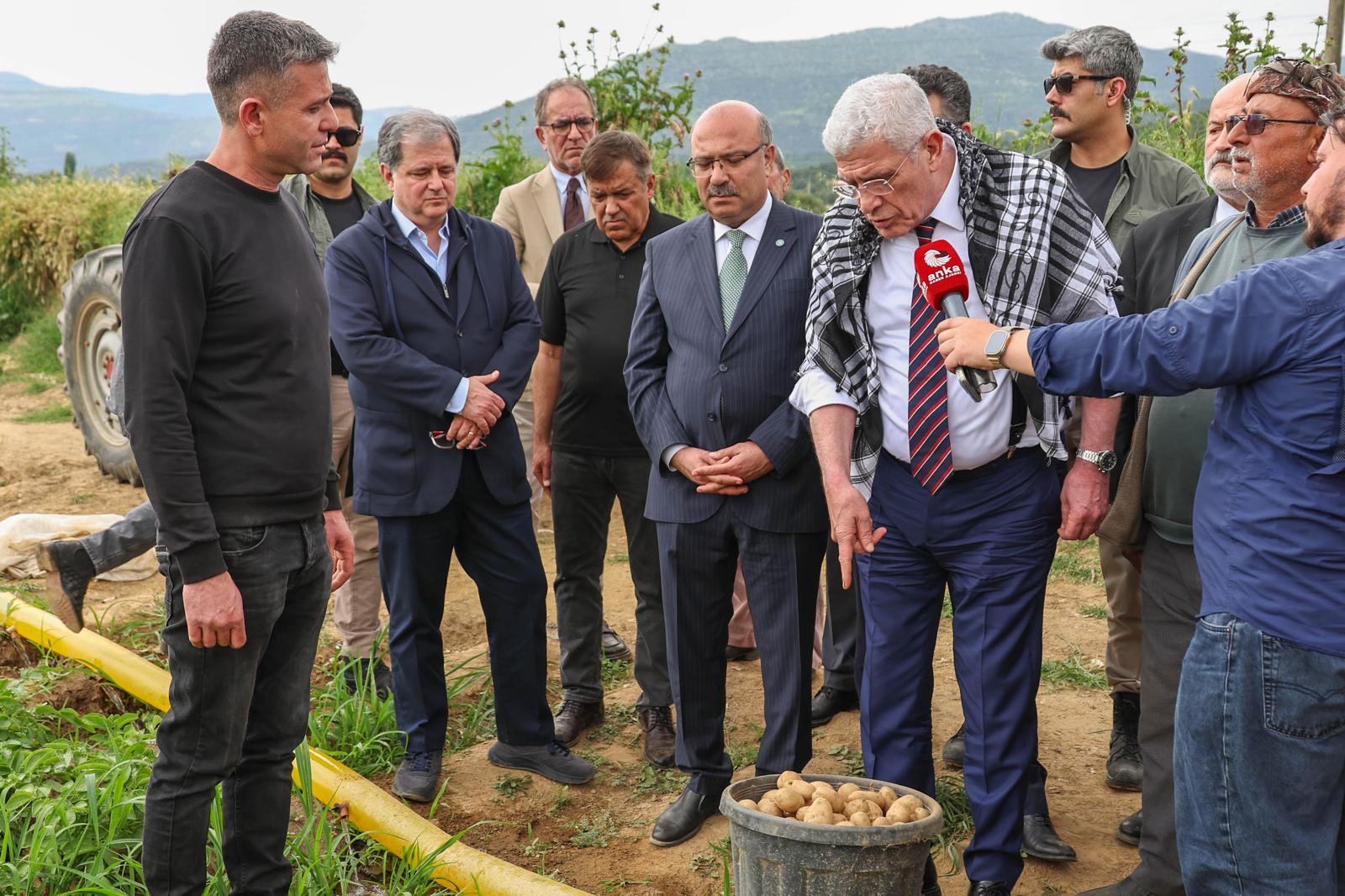 Dervişoğlu’ndan Çiftçi İsyanı: 'Çiftçi Sefil Oluyor, Herkes Sırtından Geçiniyor'