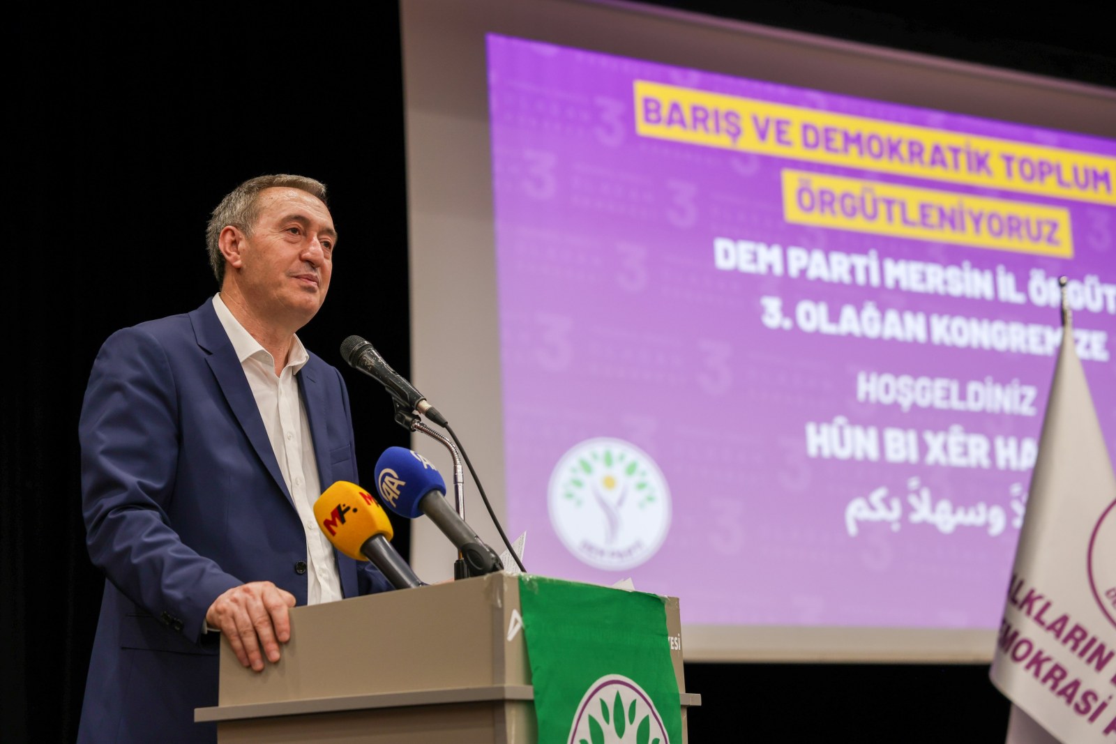 Tuncer Bakırhan: 'Barış ve Demokratik Toplum Süreci Tarihi Bir Fırsattır, Mücadele Yeni Başlıyor'