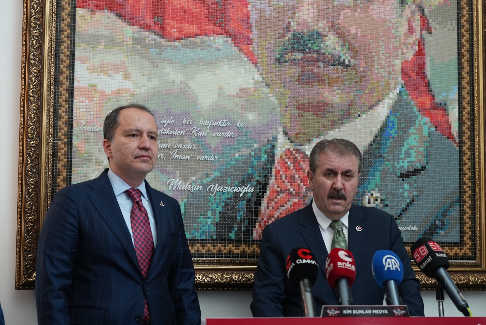 Erbakan ve Destici’den Öğretmenler ile Madencilere Destek: 'Hak Arayışlarında Yanlarındayız'