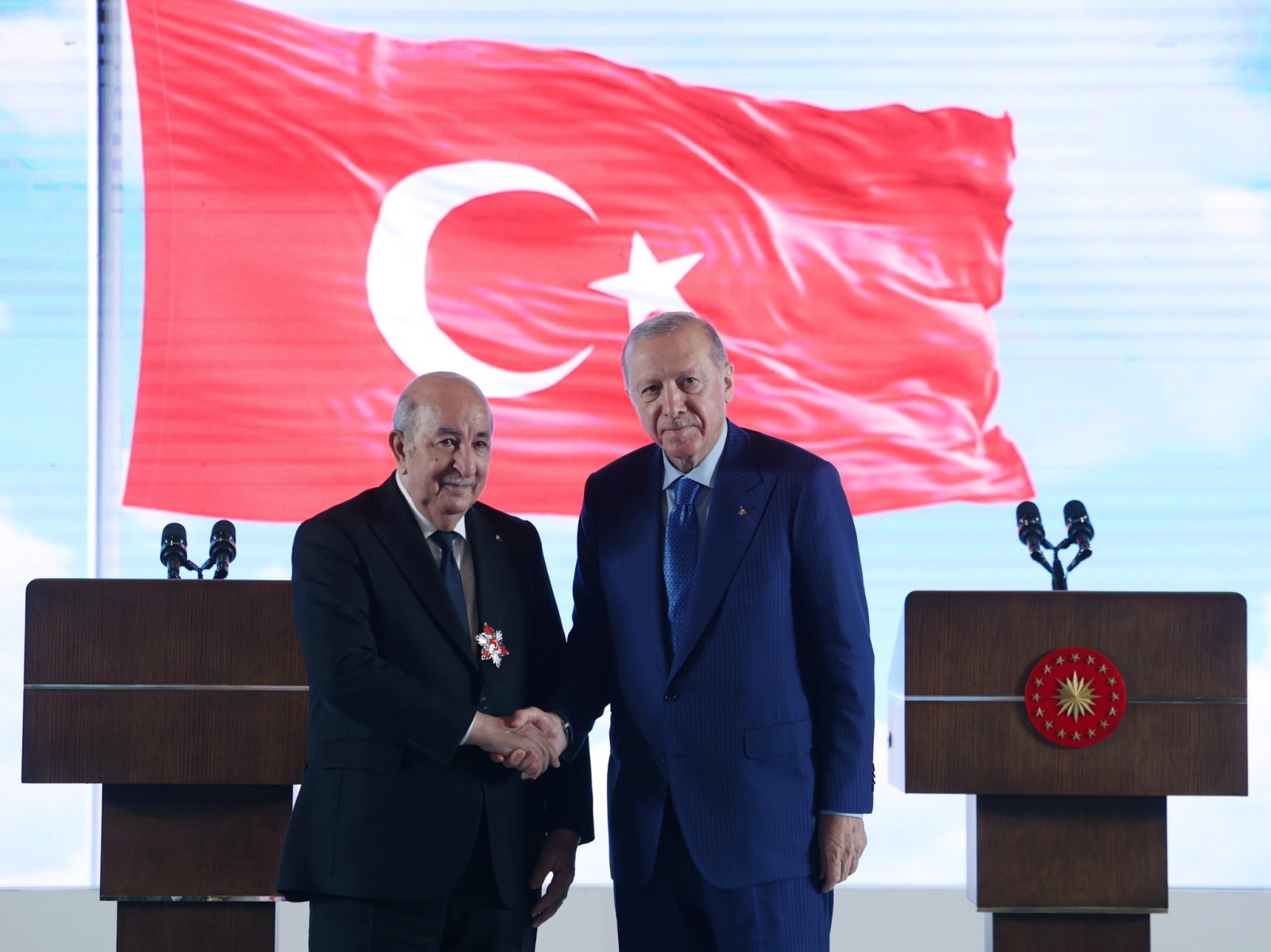 Erdoğan’dan Cezayir Mesajı: 'İlişkiler Tarihinin En Yüksek Seviyesinde'