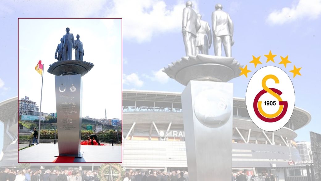 Tarih RAMS Park'ta Buluştu: Atatürk, Tevfik Fikret ve Ali Sami Yen Anıtı Açıldı.